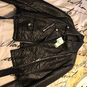 Brand new leather jacket